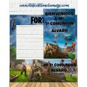 Photocall de Comunión Niñ@ Fortnite