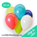 Bolsa 50 Globos DECO Latex 28cm