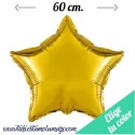 Globo de foil Estrella 60cm