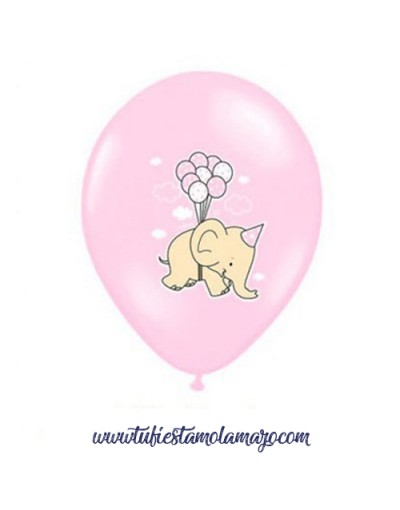 Globos Dumbo Rosa Baby