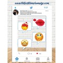Photocall de Twitter Personalizado