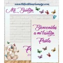 Photocall y cartel de Bautizo Oso divertido
