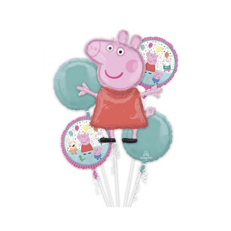 Pack Helio Maxi Globos Peppa Pig - Tu Fiesta Mola Mazo