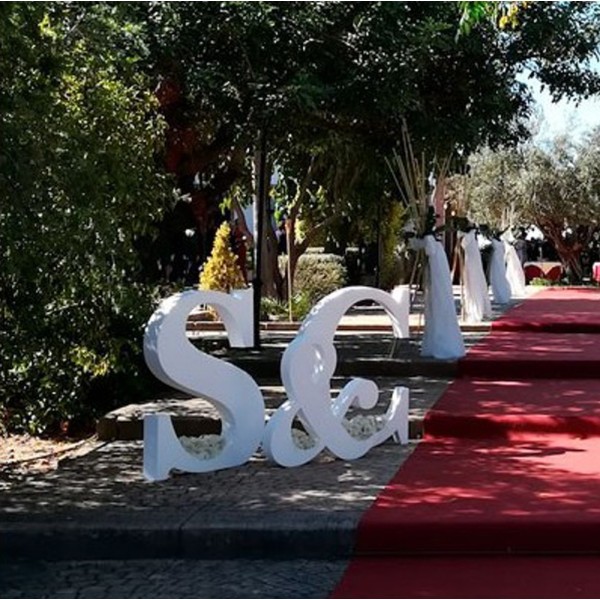 Letras Gigantes Boda