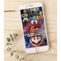 Invitación Digital de Cumpleaños Mario Bross