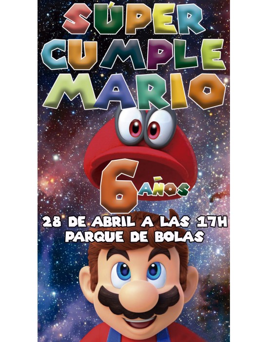 Cumpleaños Mario Bross