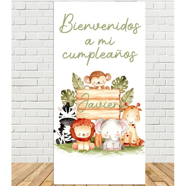 Cartel de bienvenida a la Jungla