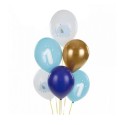 Bouquet 6 Globos DECO Látex 30cm Cumpleaños Niño 1 Añito