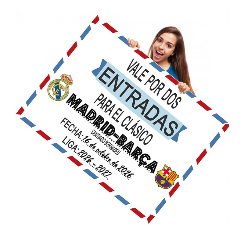 Vale Por Unas Entradas Vale Regalo Entradas Gigante - Tu Fiesta Mola Mazo