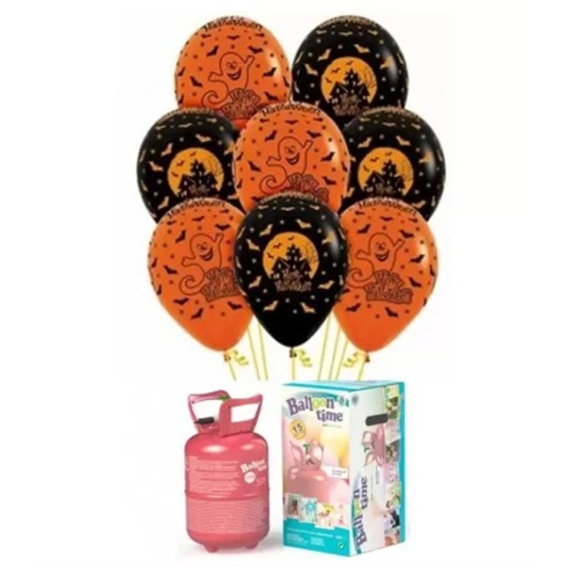 Pack Helio Mini Globos Halloween Pack Helio Mini Globos Halloween
