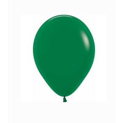 Globos Redondos Sólido Verde Selva Sempertex