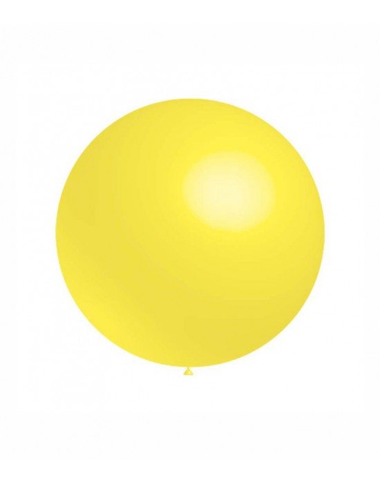 Globos de látex de 2Ft (61Cm) Amarillo Limon Balloonia