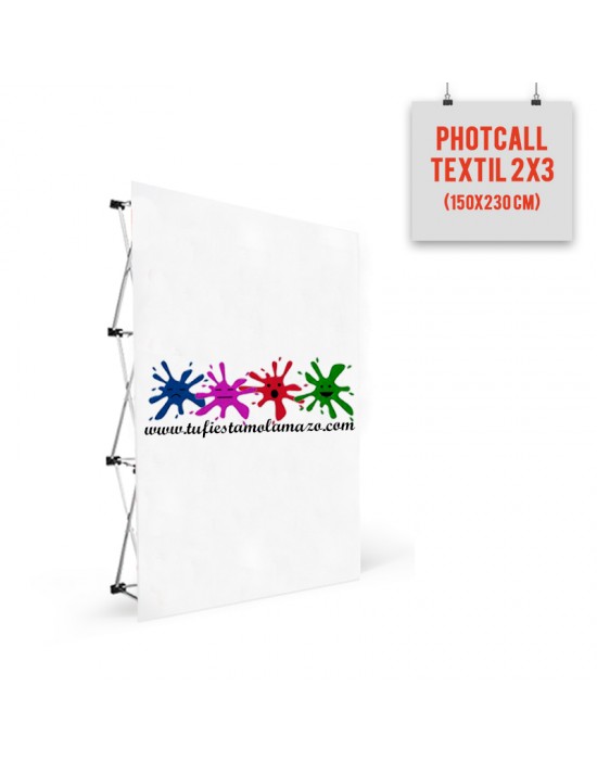 Photocall Textil 2x3