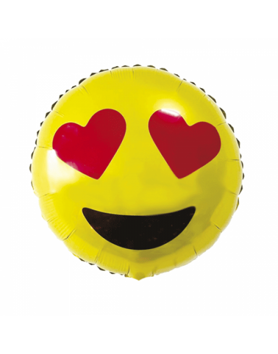 Pack helio 6 Globos de emoji