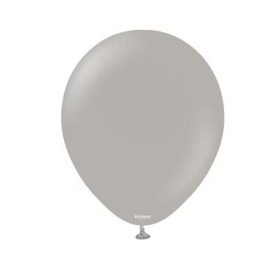 Globos de Látex Standard Gris Kalisan Globos de Látex Standard Gris Kalisan