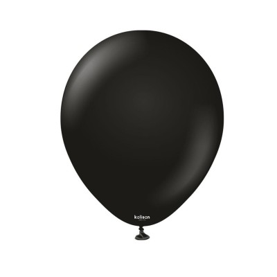 Globos de Látex Standard Negro Kalisan Globos de Látex Standard Negro Kalisan