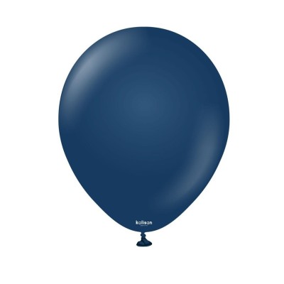 Globos de Látex Standard Navy Blue Kalisan Globos de Látex Standard Navy Blue Kalisan