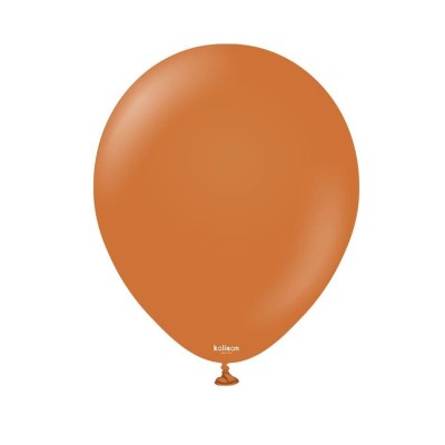 Globos Látex Standard Caramel Brown Kalisan Globos Látex Standard Caramel Brown Kalisan