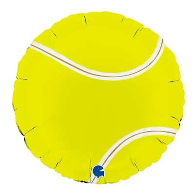 Globo foil de pelota de tenis