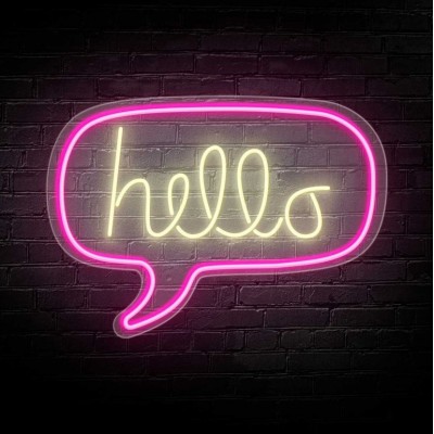 Neón HELLO Neón HELLO