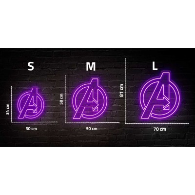 Neón Los Vengadores Neón Los Vengadores