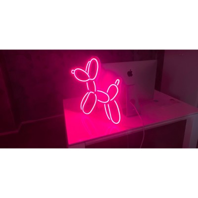 Neon Globo Perro - Tu Fiesta Mola Mazo Neon Globo Perro - Tu Fiesta Mola Mazo