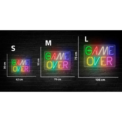 Neón GAME OVER Neón GAME OVER