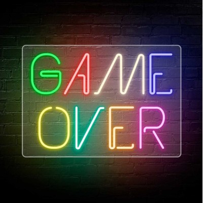 Neón GAME OVER Neón GAME OVER