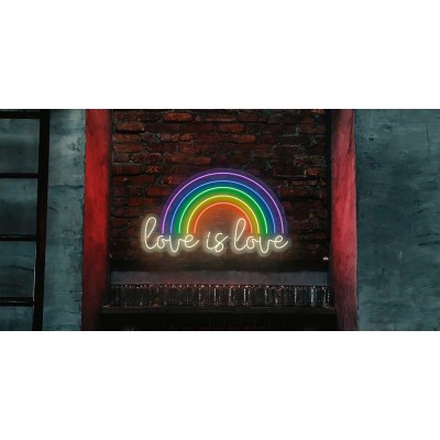 Neón LOVE IS LOVE