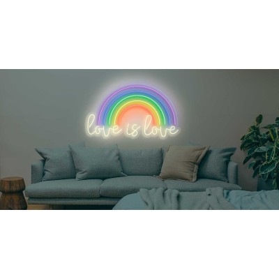 Neón LOVE IS LOVE