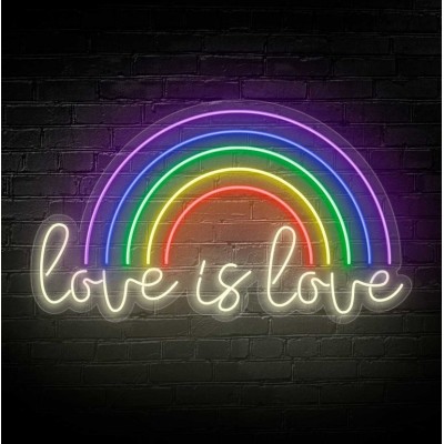 Neón LOVE IS LOVE