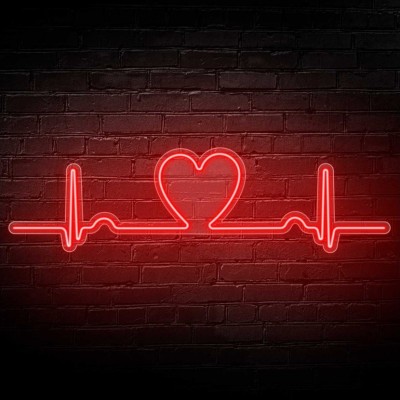 Neón Corazón Latido Neón Corazón Latido