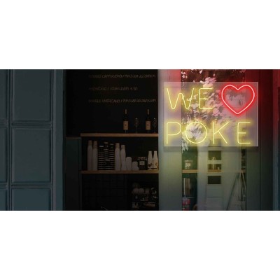 Neon WE LOVE POKE Neon WE LOVE POKE