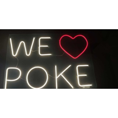 Neon WE LOVE POKE Neon WE LOVE POKE
