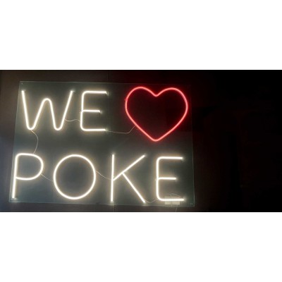 Neon WE LOVE POKE Neon WE LOVE POKE