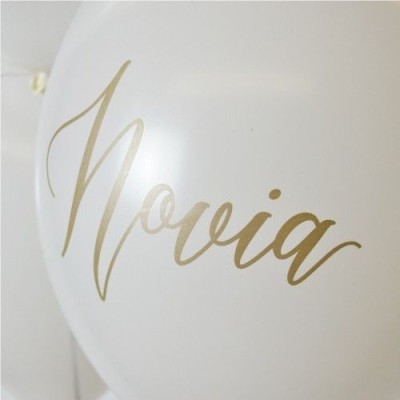 Globos Bodas DECO Látex Strong Balloons® Vivan los novios Globos Bodas DECO Látex Strong Balloons® Vivan los novios