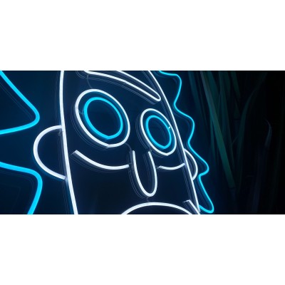 Neón Rick de Rick & Morty Neón Rick de Rick & Morty