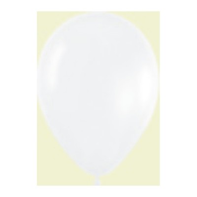 Globos de 5" Fashion Solido Blanco
