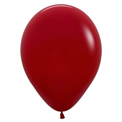 Globos Fashion sólido Rojo Imperial