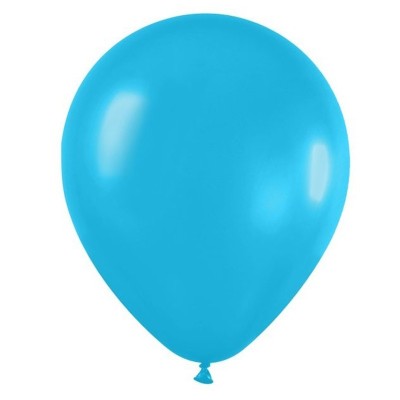 Globos Fashion Solido Azul Caribe