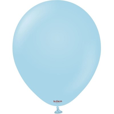 Globos Látex Macaron Azul Globos Látex Macaron Azul
