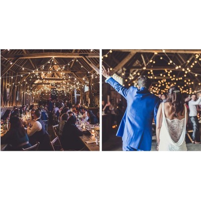 Guirnalda luces para bodas
