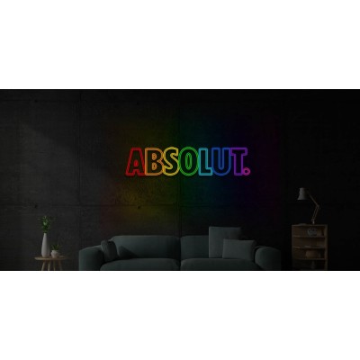 Neón inspiración absolut