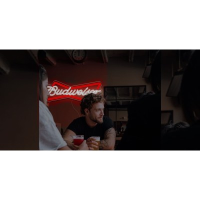 Neón Budweiser
