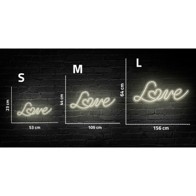 Neón Love Corazón