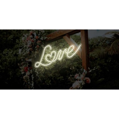 Neón Love Corazón