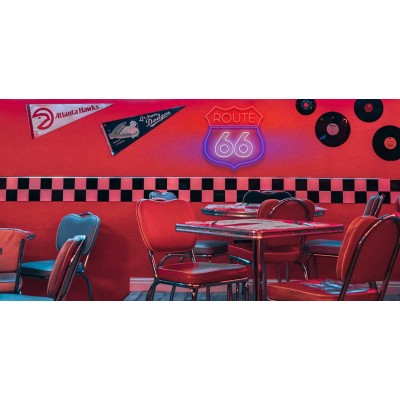 Neon ruta 66