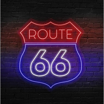 Neon ruta 66