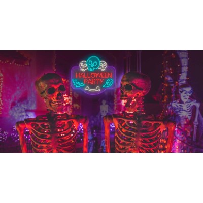 Neón Halloween Party - Tu Fiesta Mola Mazo