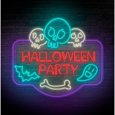 Neón Halloween Party